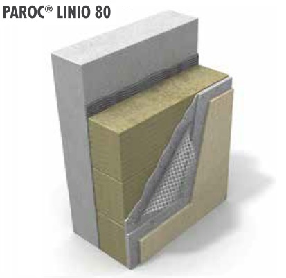 Paroc Linio 80 монтаж